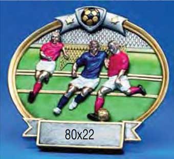 Bild Fuballplakette