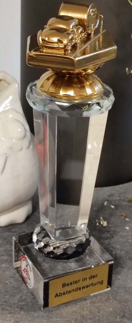 Kristallglas mit Gespann 2