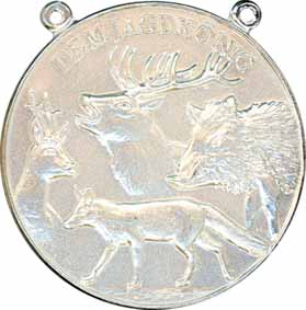 Jagdmedaille silber