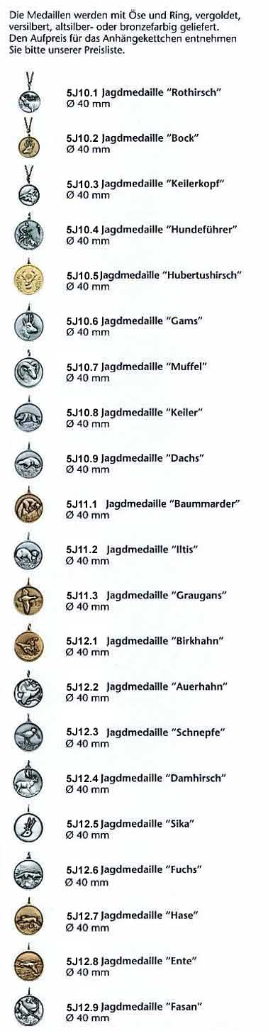 Jagdmedaillen 2a
