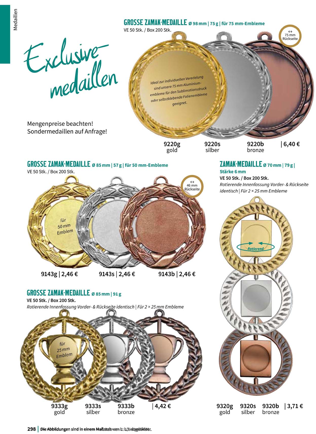 Medaillen Medaillen